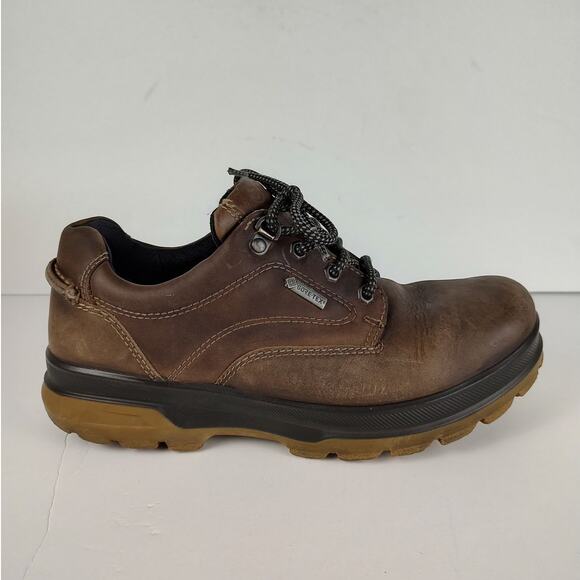 ECCO Rugged Track Gore-Tex leather casual hiking shoes womens 9/9.5 (40) - Picture 1 of 8